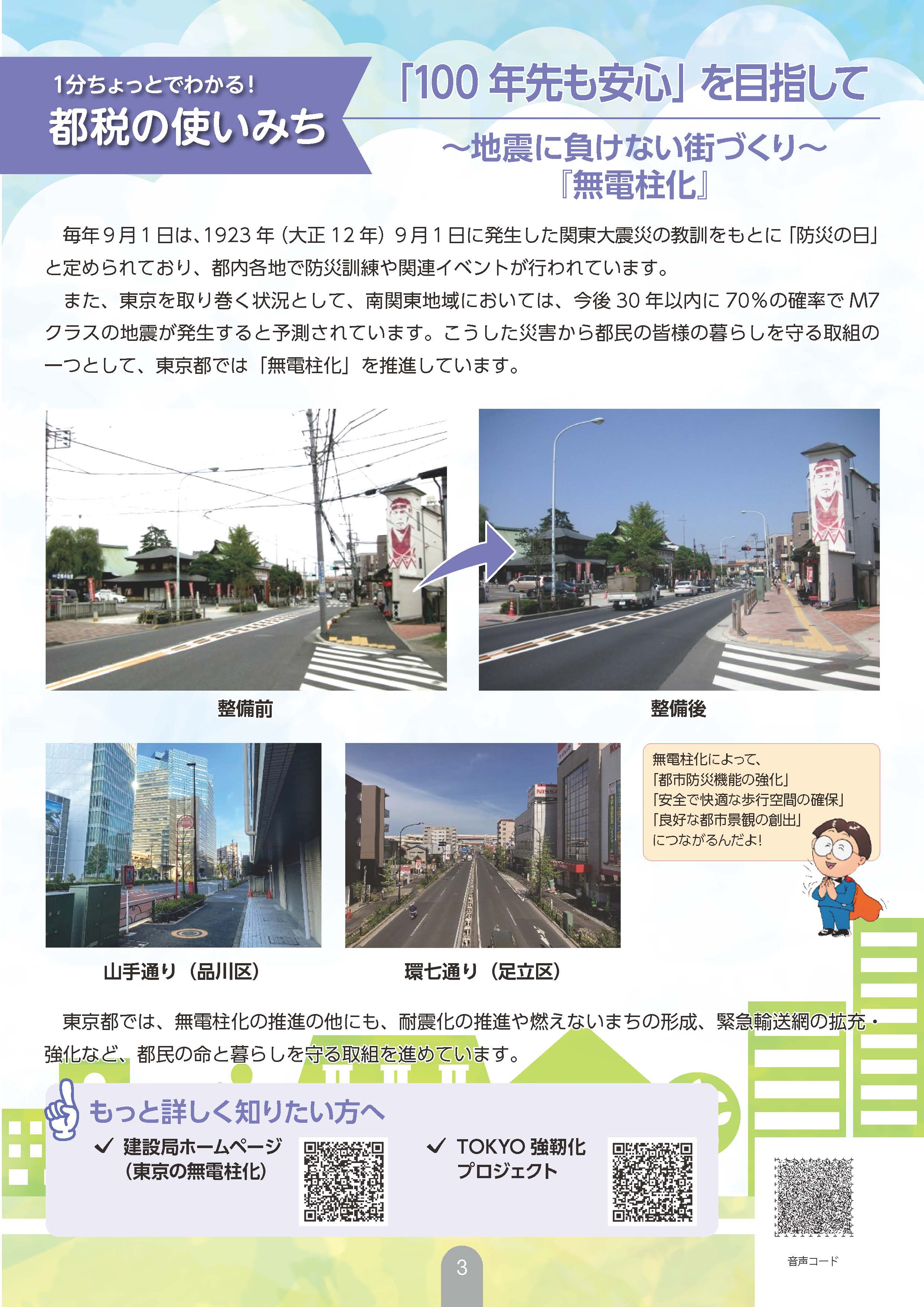 １分ちょっとで分かる！都税の使いみち