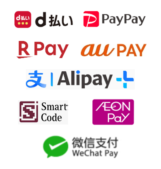 スマートフォン用の決済カード画像