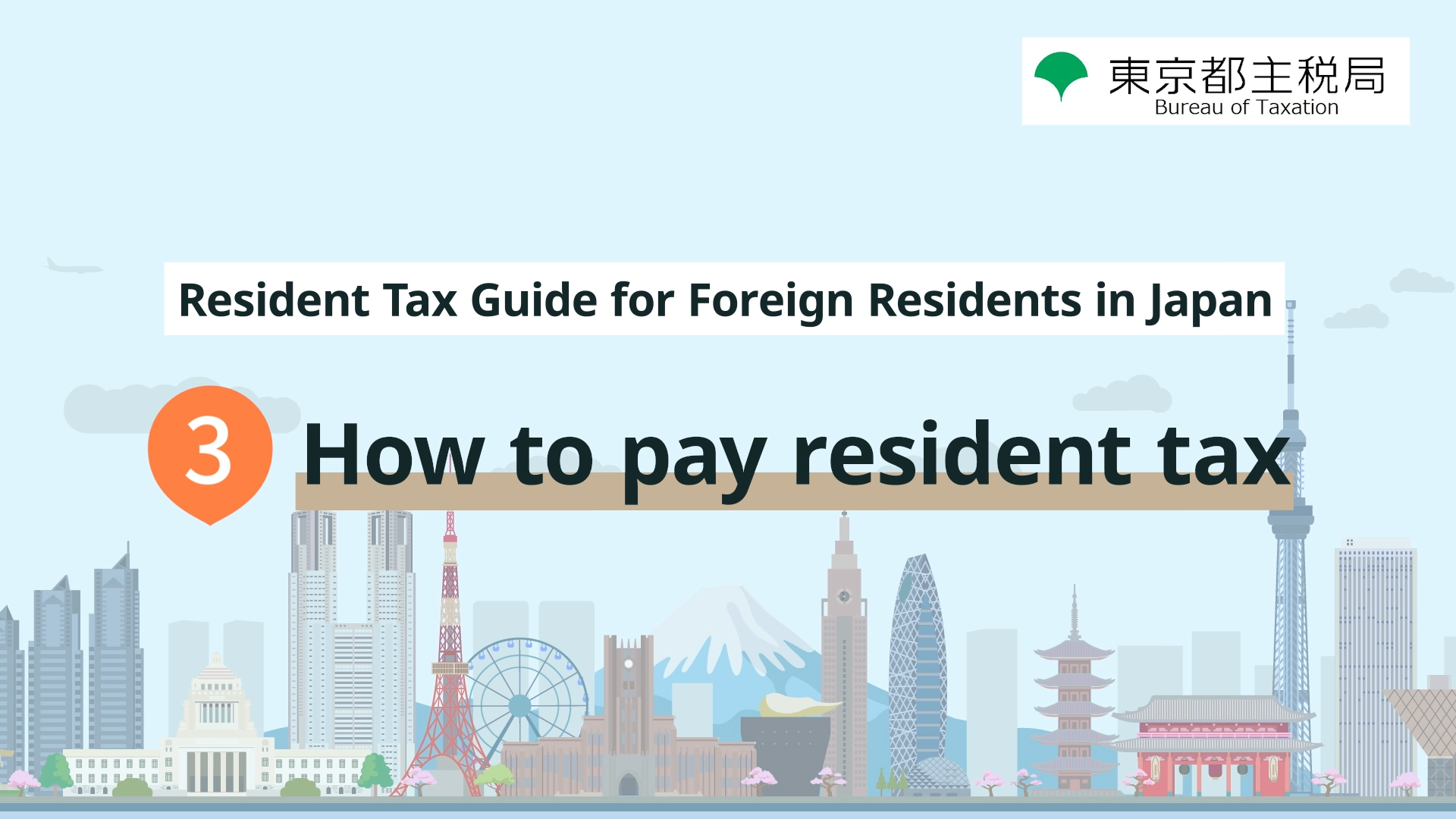 How to pay resident tax