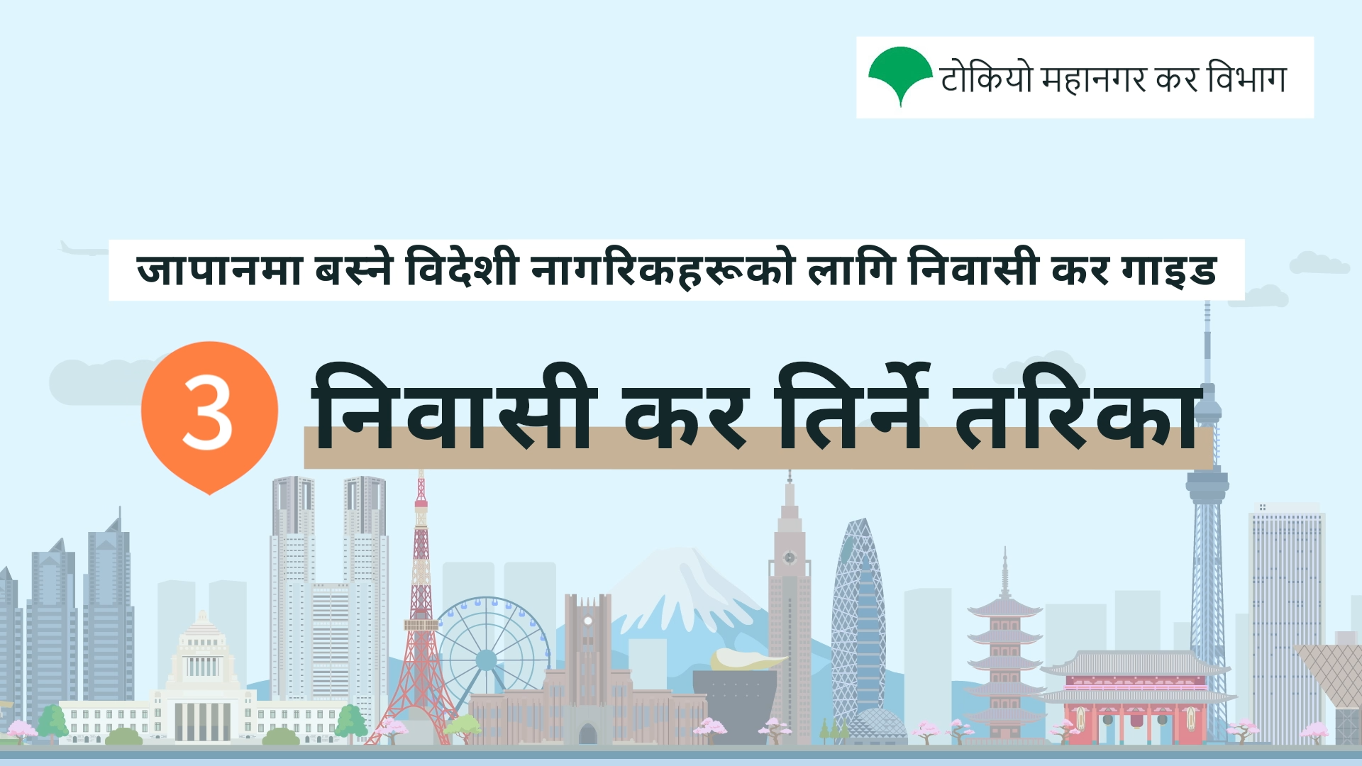 निवासी कर तिर्ने तरिका