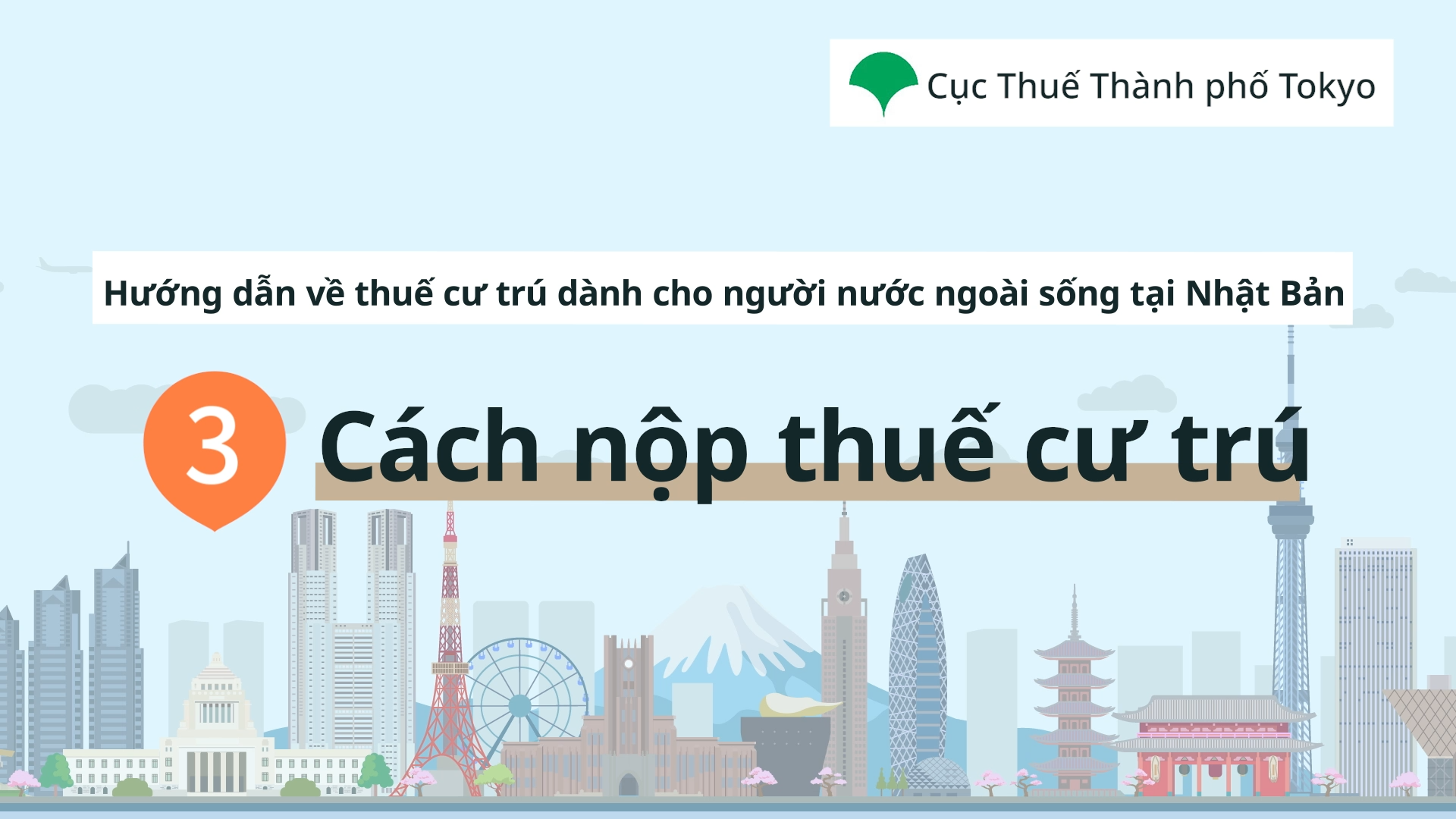 Cách nộp thuế cư trú